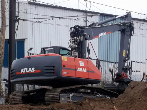 ATLAS Large Excavator 260 LC Crawler