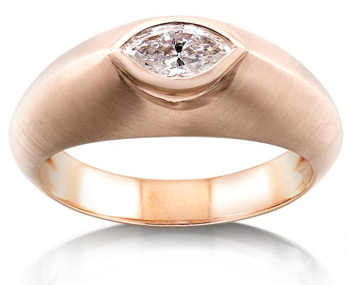 14k Rose Gold 1/2ct TDW Diamond Solitaire Engagement Ring (G-H, I1-I2) | Luxury Jewelry