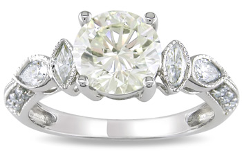 Miadora 14k Gold 2 1/3ct TDW Certified Diamond Ring (H-I, I1-I2) | Luxury Jewelry