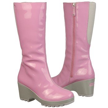 Rockport  Women's Lorraine Rainboot   Pink Patent - Women's Boots