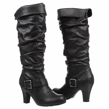 Hot Kiss  Women's Marley   Black - Women's Boots