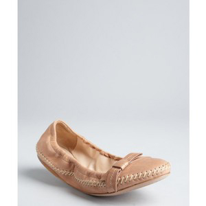 Prada Prada Sport Tan Leather  - Women's Ballet Flat
