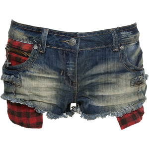 Crafted Zip Denim Shorts - shorts | shortebi | შორტები