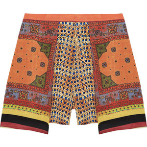 Clover Canyon Printed crepe de chine shorts - shorts | shortebi | შორტები