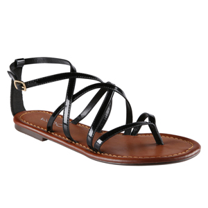 ELNICKI - Women's Flat Sandals | Sandalebi | სანდალები