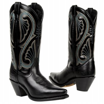 Laredo  Women's Canyon   Black Nappa - Women's Boots