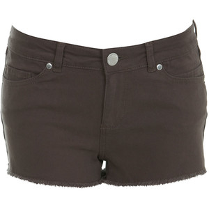 Light Brown Denim Short - shorts | shortebi | შორტები