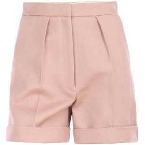 Stella McCartney Honeycomb roll cuff shorts - shorts | shortebi | შორტები