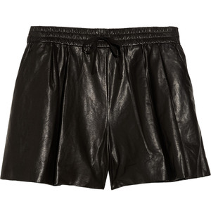 3.1 Phillip Lim Drawstring leather shorts - shorts | shortebi | შორტები