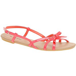 Call it Spring Gonsoulin Strappy Flat Sandals Fuschia - Women's Flat Sandals | Sandalebi | სანდალები