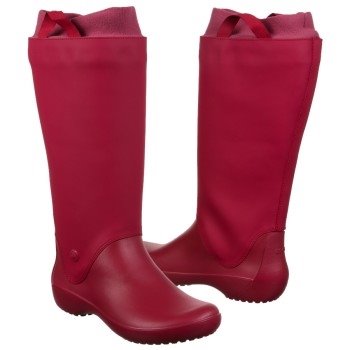 Crocs  Women's Rainfloe Boot   Pomegranate - Women's Boots