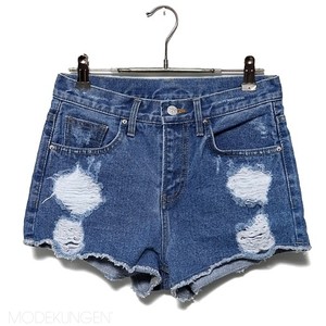 Denim shorts - Holes - shorts | shortebi | შორტები