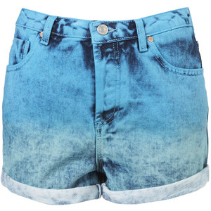 MOTO Dip Dye Denim Hotpants - shorts | shortebi | შორტები