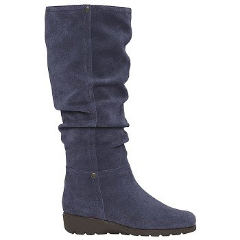 Aerosoles  Women's Supersonic   Dark Blue Suede - Women's Boots