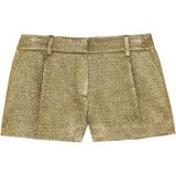 Diane von Furstenberg Naples metallic twill shorts - shorts