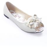 Flat Heel Off-white Shoes - Women's Ballet Flat Shoes 