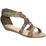 Miso Strappy Flat Wedges - Women's Flat Sandals