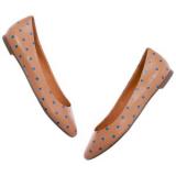 Madewell The Polka-Dot Sidewalk Skimmer - Women's Ballet Flat Shoes 