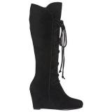 Womens Boots - Aerosoles  Women's Plum Sauce   Black Suede - QALIS CHEQMEBI - ქალის ჩექმები