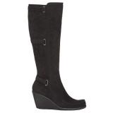 Womens Boots - Aerosoles  Women's Gatherer   Black Fabric - QALIS CHEQMEBI - ქალის ჩექმები