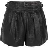 Isabel Marant Abon textured-leather shorts - shorts