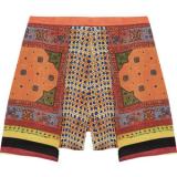 Clover Canyon Printed crepe de chine shorts - shorts