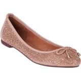  Ballet Flat Pink Leather - Women's Ballet Flat Shoes 