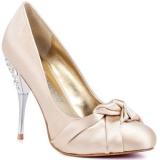 Paris Hilton spelt - Ivory - Kvinners Plattform Pumper sko 