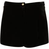 Black Velvet Shorts - shorts