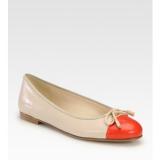 Prada Bi-Color - Women's Ballet Flat Shoes 