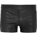 Alice + Olivia Quilted leather shorts - shorts
