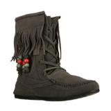 Skechers  Women's Love Letters-Half Moon   Charcoal - Womens Boots 