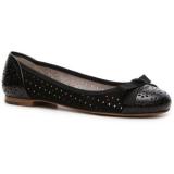 Marc Jacobs Perforated Flat - Black - Women's Ballet Flat Shoes 
