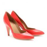 Balenciaga Sivri-Toe Deri Pompalar - Kadın Platformu ayakkabı 