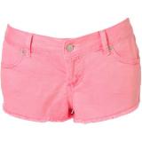 MOTO Neon Pink Cut Off Hotpants - shorts
