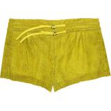 Helmut Lang Lazer Cut Leather Shorts - shorts