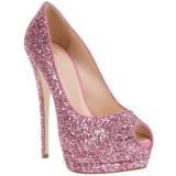 จูเซปเป้ Glitter ออกแบบ Zanotti embellished ปั๊ม - ผู้หญิงปั๊มแพลตฟอร์ม รองเท้า 