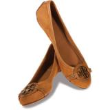 Aaden Ballet in Royal Tan - Women's Ballet Flat Shoes 