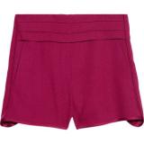 Vanessa Bruno Satin-trimmed crepe shorts - shorts