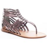 Guess Shoes Succeed - Pewter Lthr - Women's Flat Sandals