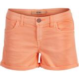 ICHI Shorts Hysa Neon Orange - shorts
