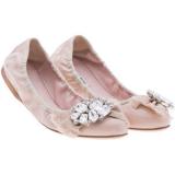 Miu Miu Ballerinas - Women's Ballet Flat Shoes 