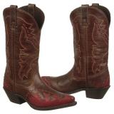Laredo  Women's 51069   Brown/Red Wt & Buckl - Womens Boots 
