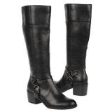 LifeStride  Women's Wrangler Wide Calf   Black - Womens Boots 