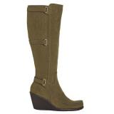 Womens Boots - Aerosoles  Women's Gatherer   Green Fabric - QALIS CHEQMEBI - ქალის ჩექმები