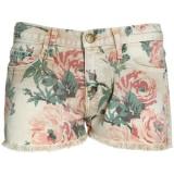 Current Elliott Multi flower printed denim shorts - shorts